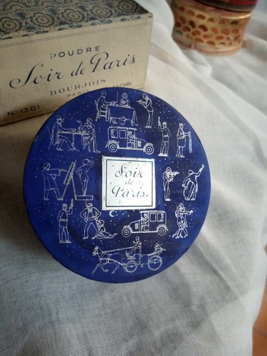 Boîte poudre ancienne - boîte,