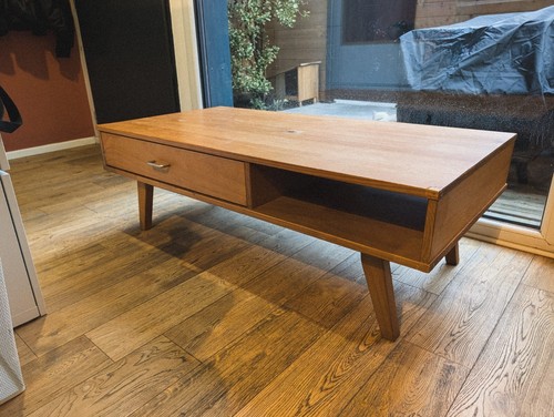 Table basse bois - bois, vintage