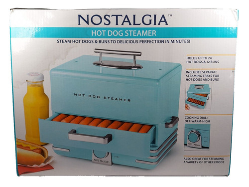 Hot dog steamer warmer - hot,