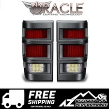Oracle Éclairage LED Tige Feux Lentille Rouge pour '86-'92 Jeep Comanche MJ