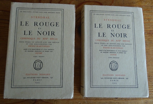 Stendhal rouge le - rouge, et
