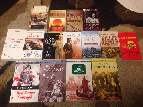 Lot war novels brand - lot, new