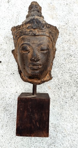 Statuette bouddha pierre - statuette,