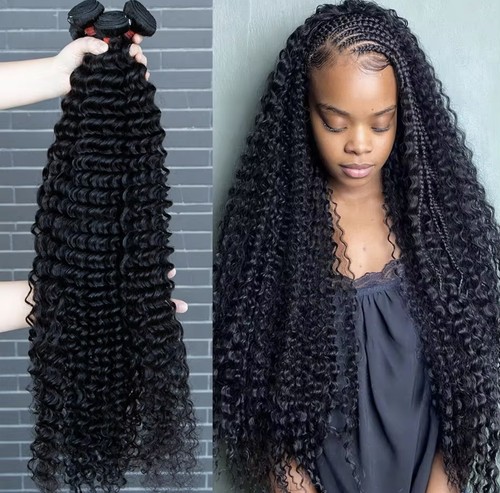 Mèches cheveux deep wave 100 - cheveux,