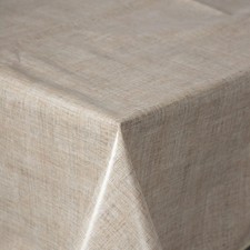 Nappe en toile cirée ovale