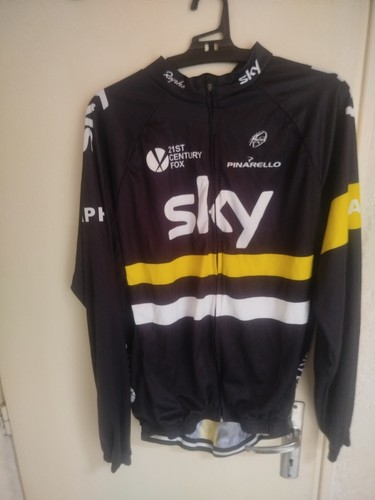 Maillot vélo sky pinarello - maillot,