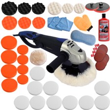 Lustreuse Machine à Polir Polisseuse Rectifieuse Ponceuse 1600W Set 5