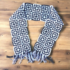 Écharpe Fait Main Au Crochet