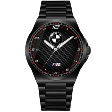 Montre noir acier fan - acier, art