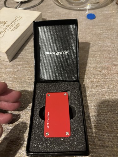 Silver match briquet gaz - silver,