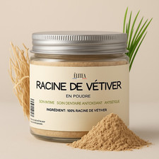 Racine de vétiver en poudre