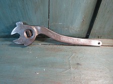  outil ancien clef cle mollette peugeot fréres fer forgé vieux french old tool