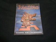 REVUE REALITES N°5 / NUMERO SUR L'ALLEMAGNE / JUIN 1946