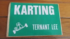 sticker vintage karting Ternant Lee ( 14,5 cm / 10 cm )