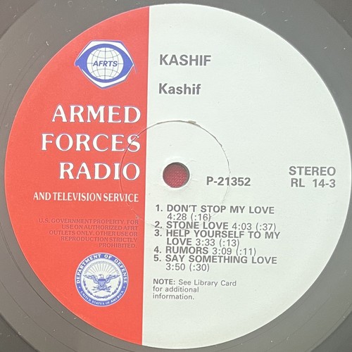 Kashif bryan lp - kashif, armed
