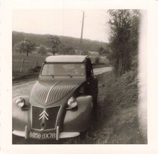 ANCIENNE PHOTOGRAPHIE COLLECTION AUTOMOBILE CITROEN 2 CV