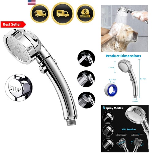 High pressure shower head with - high,