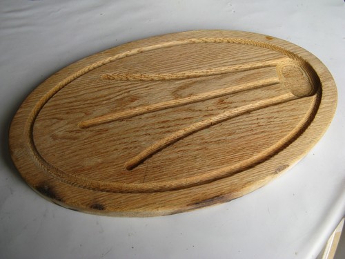 Planche découper ovale - ovale,