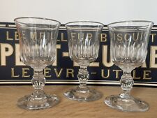 3 anciens Verres à vin blanc
