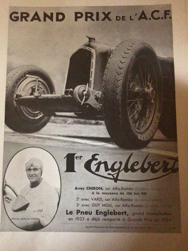 Publicite ancienne automobile - ancienne,