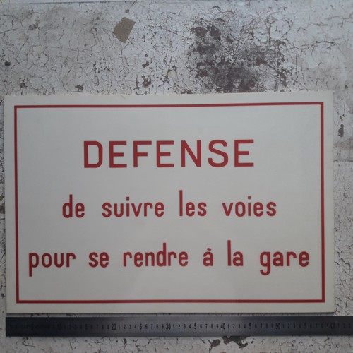Anciens panneau de - ,