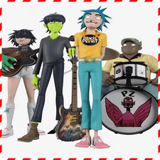 Action Doll Gorillaz Rock Band