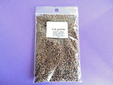 GRAINES DE LIN 40 g Pour Salades, céréales, pâtes, pains