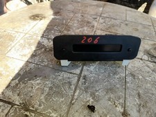 AFFICHEUR CENTRAL  PEUGEOT 206