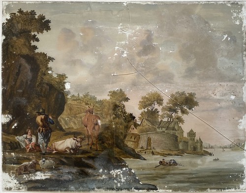 Peinture ancienne 1800 - ancienne, v.