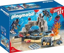 Playmobil SuperSet Unité de plongée sous-marine 70011 trèsor