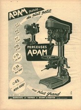 Publicité ancienne perceuses