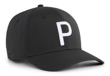PUMA cap Heritage P Tech Cap Puma Black - White Glow