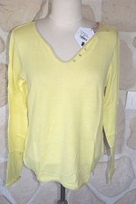 Pull jaune soleil neuf taille