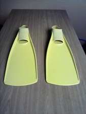 palmes jaune de plongée  taille 42-43 cm