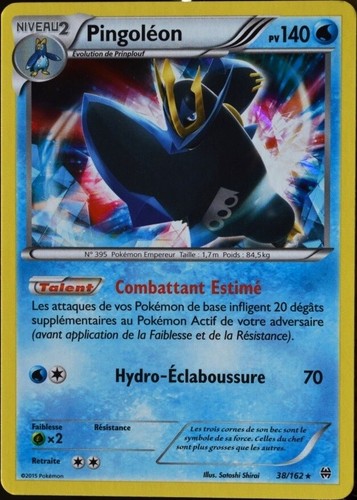Carte pokémon 162 - carte,