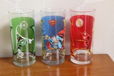 3 COLLECTIBLE GLASSES QUICK DC