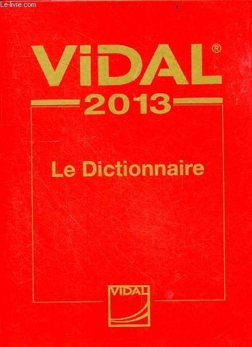 Vidal 2013 dictionnaire - 2013,