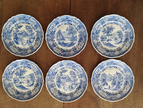 Assiettes plates 25 cm - 6,