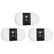 3 Pelotes Fil Coton 60% Coton