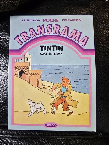 Décalcomanie tintin transrama - décalcomanie,