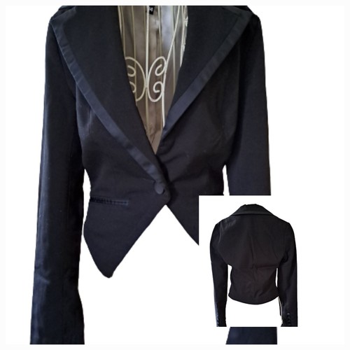 Veste courte noire - noire, h&m