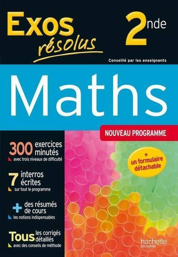 Maths seconde lydia misset - seconde,