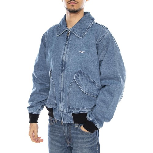 Obey veste denim cwu - veste, homme
