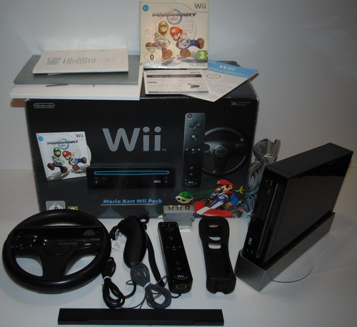 Console nintendo wii noir - console, /