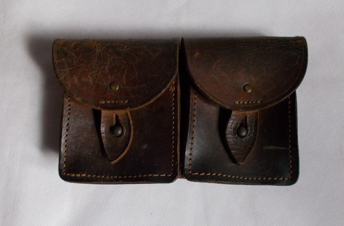 Cartouchière marron foncé-