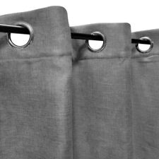 Rideau thermique effet lin