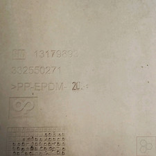 pare-choc arrière pour OPEL CORSA (S07) 1.6 Turbo 16V GSI Ber 45773 13179893