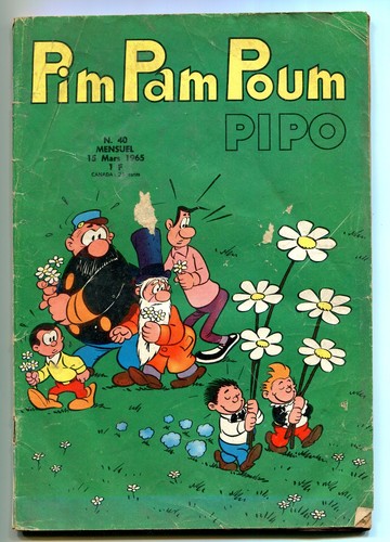 Bande dessinée pipo pim - dessinée,