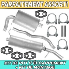 Kit de pot d’échappement Silencieux pour VW VW Sharan 1 I 2.0i 2.8 VR6