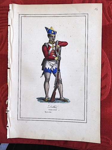 Gravure originale vers - 16,